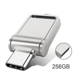 Lenovo Flash Drive 2TB High-Speed USB 3.2 Type-C OTG Metal Pen Drive 2TB Portable Memory USB Stick For Computer Data Storage