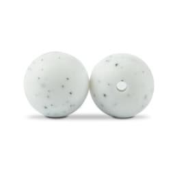 LOFCA 50Pcs/Lot Silicone Bead 9/12/15MM Used In Jewelry Making Necklace Bracelets Keychain Jewelry Accessories