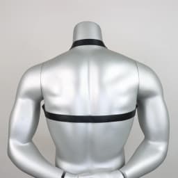1PC Men's Leather Chest Harness Gothic Body Chain Belt Punk Shoulder Straps Ring, for Men Rave,Clubwear Costume