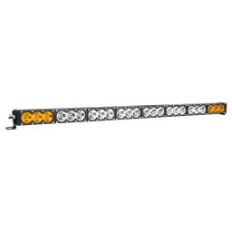 6-54 inch 30-300W LED Bar 4x4 with 12v Wire Harness Kit, LED Light Bar for Offroad Vehicles Trucks ATV, Amber White Fog Light