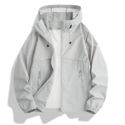 NewHigh-Quality Thin Sun Protection Clothing For Couples, Ice Silk Skin Clothing, Outdoor Snti-UV Jacket