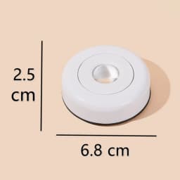 RnnTuu Night Light Battery Powered Touch LED Cabinet Lights Stick On Wall Sunset Lamp for Kitchen Bedroom Closet Cupboard Light