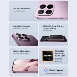Xiaomi 17T Global Version 50MP Main Camera 256GB 512GB 1.5K 120Hz Display 6500mAh Battery 67W HyperCharge Dimensity 8500-Ultra