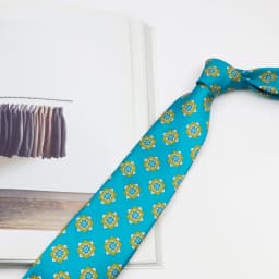 7.5cm Classic Men's Retro Pattern Tie Fashion Wedding Tie Soft And Comfortable 100% Micro Fiber