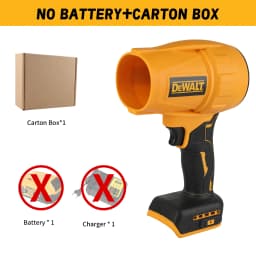 DEWALT electric cordless blade blower 20V battery vacuum cleaner, electric handheld garden cleaning blower.D317