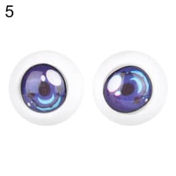 1pair 11mm Plastic Doll Safety Eyes For 1/6 BJD Dolls For ob11 Dolls Animals Toy Puppet Making Dinosaur Eyeballs DIY Accessories