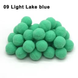 Mini Fluffy Soft Pom Poms 8/10/15/20/25/30mm Pompoms Ball Handmade Kids Toys Wedding Christmas Decor DIY Sewing Craft Supplies
