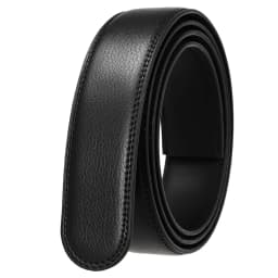 3.5cm Width Durable Without Buckle Replacement Waistband Classic Waistband Genuine Leather Belt Non-porous Girdle