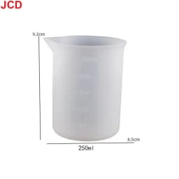 1000ml 600ml 450ml 350ml 250ml 100ml 30ml Measure Cup for Resin Supplies Silicone Measuring Cup for Resin Epoxy DIY Craft Tool
