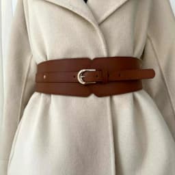 Leather Belts For Women High Quality Adjustable Pu Leather Long Waistband Female Vintage Waist Wide Coat Corset Belt Cummerbunds