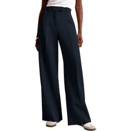 Aoaiiys Solid Suit Pants Women Simple Classic Straight Wide Leg Pants Office Lady High Waisted Trousers Spring Summer 2026 New