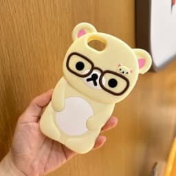 For iPhone 17 Pro 4 4S 5 5S 6 16 Pro Max 15 14 Plus 13 12 11 7 8 SE Rilakkuma Bear Chocolate Cartoon Soft Silicon Phone Case