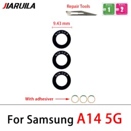 NEW Rear Back Camera glass Cover Lens With Adhesive For Samsung A13 A14 23 4G A32 A52 5G A33 A53 A73 A52 A72 A82 A52S A24 A34