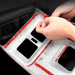 Car Rear Air Conditioning Vent Outlet Cover Trim For Toyota RAV4 XA50 2019 2020 2021 2022 2023 2024 2025 Hybrid Accessories