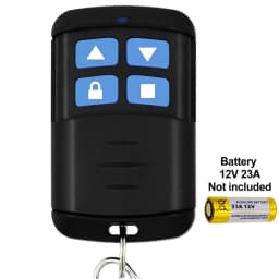 Universal Frequency 300-900MHz Garage Door Receiver AC DC 9-30V AC 85-250V 2CH Switch Module 433 868MHz Transmitter