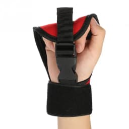 Adjustable Elderly Assist Fixation Glove Hemiplegia Patient Hand Stroke Rehabilitation Train Splints Waterproof Finger Protector