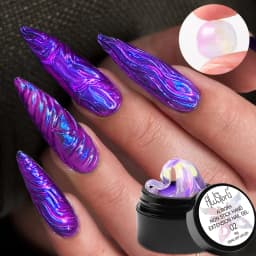 AWStorG Hema Free Poly Nail Gel 30ML Acrylic Gel Finger Extension Transparent Nail Art Extension Quick Building Soak Off UV