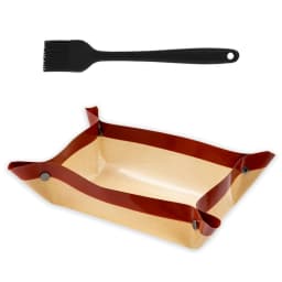 Heat-Resistant Leakage Silicone Baking Mat Sheet Nonstick Oven Mesh Pad Small Button Design Glass Fiber Bakeware Baking Mat