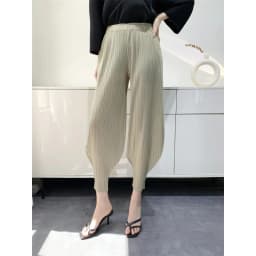 2026 Miyake Leisure Hundred Pleated Harem Pants Summer New Wide-legged Bunched Leg Pants Thin Section Sports and Leisure Women's