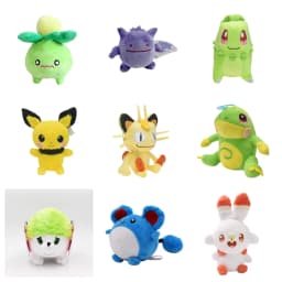 Pokemon Stuffed Animals Charizard Sprigatito Pachirisu Plush Toy Stuffed Doll Sleeping Series Peluche Toy Xmas Gift