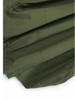 [EAM] High Elastic Waist Black Pleated Shaped Irregular Half-body Skirt Women Fashion Tide New Spring Autumn 2026   1DH5286