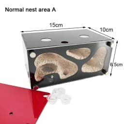 Concrete Ant Farm Intelligent Temperature Control Ants Nest Spliceable Expanded Anthill Ant House Acrylic Ant Kennel Insect Box