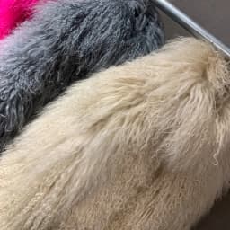Mongolian Fur Jacket Stand Collar Women's Mongolian Fur Coat Winter Warm Winter Natural Fur Cloth 908