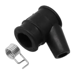 Rubber Spark Plug Cap Cover For 5mm HT Lead Black Rubber Products For Mower Blower Strimmer String Trimmer Parts Accessories