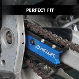 NICECNC For Yamaha YFZ 450R Chain Guide Guard Cover Protector For Yamaha YFZ450R 6061-T6 Billet Aluminum Prevent Derailing