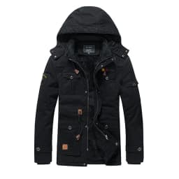 Parkas Jacket Men Winter Windbreaker Coats High Quality Fashion Thicken Outwear Men Clothing Men Parkas Cotton Winter Jackets