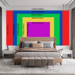 VIKAMA Sci-Fi Alien-Themed Tapestry Cartoon Alien Motifs Suitable for Living Room, Bedroom, and Gaming Room Decor