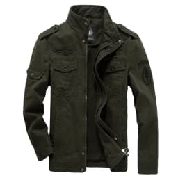 Lynjacye Size M-6XL Mens Field Jacket Army Military Style Jacket Windbreaker Bomber Coat Military Men's Tactics Motor Jackets