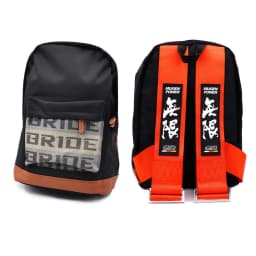JDM Style Takata Backpack Racing Safety Belt Modified Dual Shoulder Travel Bag Street Trend Soft Polyester Casual Crossbody
