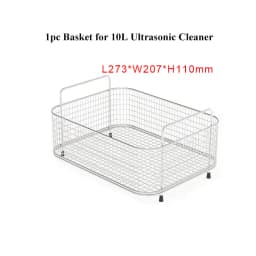 0.8L-30L Tabletop Ultrasonic Cleaner Basket SUS304 Stainless Steel Baskets Ultrasound Cleaning Machine Wasing Equipment Mesh