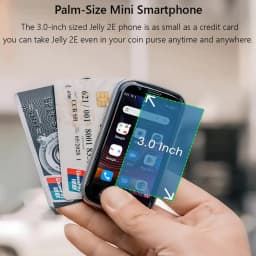 Unihertz Jelly 2E,Mini Rugged,4 Гб+64 Гб,2000мАч,16MP Camera,Android 12,VoLTE HD Voice,глобальная версия