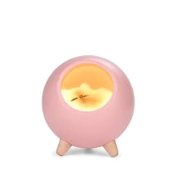 Cute Little Cute Cat Pet House Night Light Kitten Bed With Sleeping Lights USB Charging Touch Atmosphere Lights Pet Cat Lights
