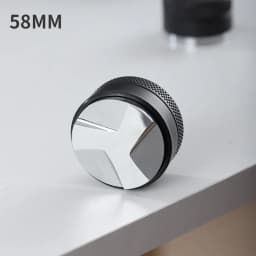 ABS Aluminum 51/53/58mm Coffee Distributor Espresso Distribution Tool Coffee Tamper 3 Angled Slopes Palm Tamper Adjustable