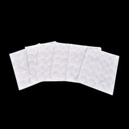 【LUL】100 Pcs 25MM Round Crafting DIY Crystal Clear Epoxy Adhesive Circles Bottle Cap Stickers Resin Patch Dots For Bottle Caps