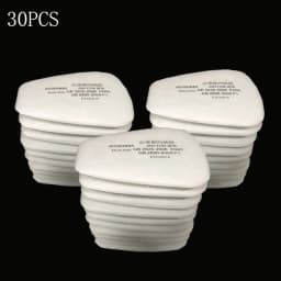 5N11 Dust Cotton Filter Paper 501 Holder For 3M 6001/6200/7502/6800 Chemical Spraying Painting Respirator Gas Mask Accessories