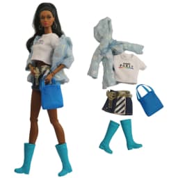 Handmade Babi Clothes Leather Clothing Outfit for 11.5 Inch 30cm Doll BJD Clothes Many Style Gifts for Doll Accessories