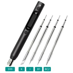 SEQURE S99 Repair Tool High Power 75W/150W Soldering Iron with C245 Tip Compatibility Anti-Static Welding Pen for Drone RC Model