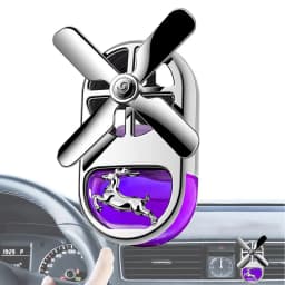 Car Perfume Vent Clip Fan Design Car Scent Diffuser Odor Eliminator Automotive Air Fresheners Car Aromatherapy For Men And Women