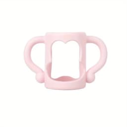 Silicone Bottle Handle For Narrow Baby Bottles, Easy Grip Handle, Can Accommodate Most Bottles - BPA-free Soft Silicone