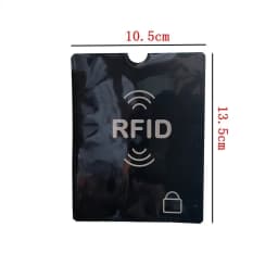 Fast Drop Shipping RFID Blocking Passport Secure Sleeve Protector Holder Safety Shield 100% New Protector De Pasaporte