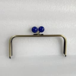 22 Or 24cm Kiss Lock Antique Bronze Big Ball Claps Metal Purse Frame Wholesale Bag Accessories Wallet Parts Plastic Candy Color