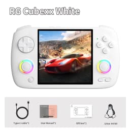 Anbernic RG CubeXX Handheld Game Console 3.95" IPS Screen Linux64-bit Retro Gaming Console Supports HD-Connection WiliWili Ebook