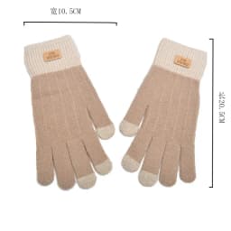 Women Men Warm Winter Touch Screen Gloves Stretch Knit Mittens Wool Full Finger Guantes Female Crochet Glove
