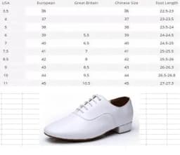 Discount New High Quality White Black PU Leather Men's Ballroom Dance Shoes/ Salsa Tango Dance Shoes/ Latin Dance Shoes Men