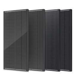 RVPOZWER 12.8V 100W Rigid Solar Panel 18BB N-Type Solar Cells Monocrystalline Silicon Waterproof Solar Panel Camping/Home/RV