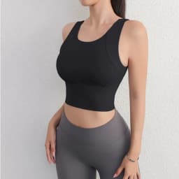 All-in-one Shock-proof Compact Sports Vest Running Breathable Full-cup Yoga Vest Gym Clothing Summer New Fitness Bra